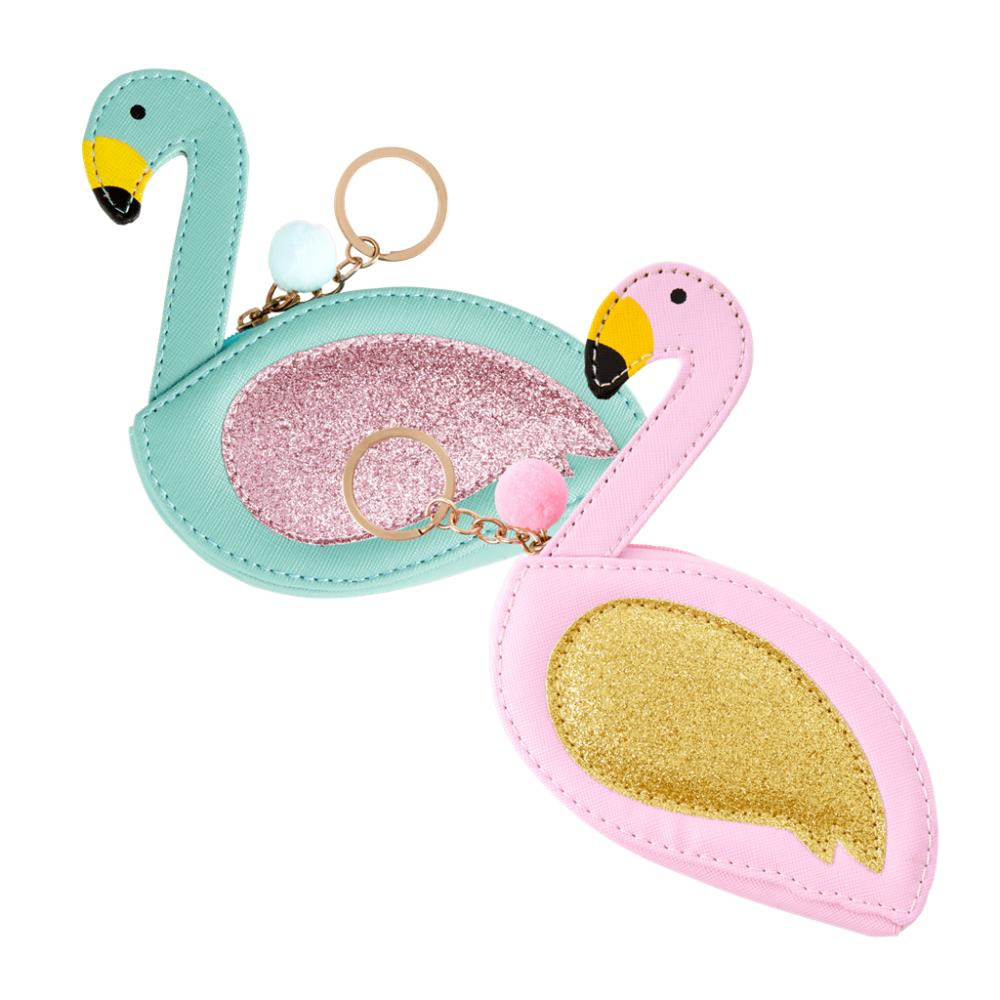 Flamingo Shaped Coin Purse By Rice DK